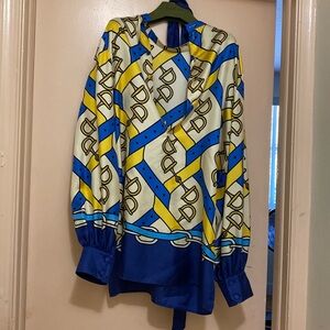 Authentic Gucci horsebit blouse